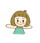 Sali Happy Girl (ENG ver.)（個別スタンプ：23）
