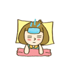 Sali Happy Girl (ENG ver.)（個別スタンプ：32）