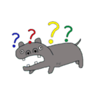 絵心の無い動物たち（個別スタンプ：6）