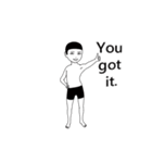 いたずらな少年 - APi DiDi（個別スタンプ：5）