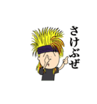 あらゆる髪型に挑戦する男！（個別スタンプ：7）