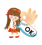 Oops！ say "NO" loudly.（個別スタンプ：2）