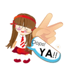 Oops！ say "NO" loudly.（個別スタンプ：6）