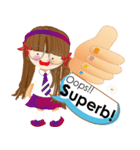 Oops！ say "NO" loudly.（個別スタンプ：7）
