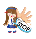 Oops！ say "NO" loudly.（個別スタンプ：8）
