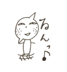 素朴なレモンくんちゃん（個別スタンプ：3）