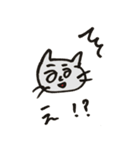 ちょっと変な主婦ネコ（個別スタンプ：18）