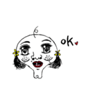 Q hair sister（個別スタンプ：8）