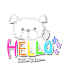 マルチーズのももちゃん（個別スタンプ：1）