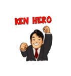 KEN HERO（個別スタンプ：40）