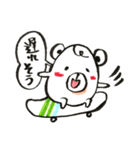 くまコロさんの気持ち（個別スタンプ：3）