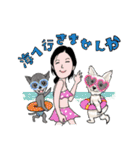 NaNa and lovely dogs（個別スタンプ：37）