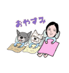 NaNa and lovely dogs（個別スタンプ：40）