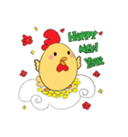 Chinese New Year - Year of the Rooster（個別スタンプ：7）