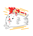ねこずさる。（個別スタンプ：5）