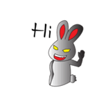 The Rabbit Gray（個別スタンプ：12）