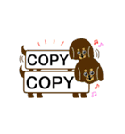 はんこ屋さんが作ったスタンプでっす^^（個別スタンプ：15）