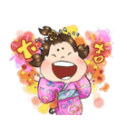 Super sloppy in everyday tasks（個別スタンプ：17）