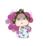 Super sloppy in everyday tasks（個別スタンプ：19）