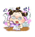 Super sloppy in everyday tasks（個別スタンプ：22）