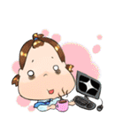 Super sloppy in everyday tasks（個別スタンプ：28）