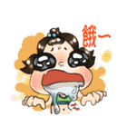 Super sloppy in everyday tasks（個別スタンプ：35）