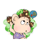 Super sloppy in everyday tasks（個別スタンプ：36）