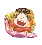Super sloppy in everyday tasks（個別スタンプ：37）