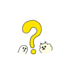 ふわモコ犬とオバケのピーコの39LIFE（個別スタンプ：10）