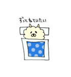 ふわモコ犬とオバケのピーコの39LIFE（個別スタンプ：22）