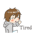 Boy little wolf [English]（個別スタンプ：25）