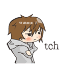 Boy little wolf [English]（個別スタンプ：29）