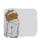 Boy little wolf [English]（個別スタンプ：31）