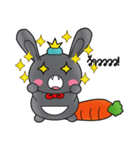 Crazy Dark Rabbit（個別スタンプ：18）