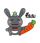 Crazy Dark Rabbit（個別スタンプ：22）