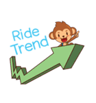 Ride Trend and Rich with Monkey Trader（個別スタンプ：13）