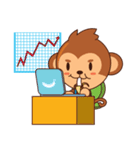 Ride Trend and Rich with Monkey Trader（個別スタンプ：30）
