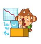 Ride Trend and Rich with Monkey Trader（個別スタンプ：37）