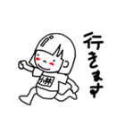 小林という女の子のスタンプ（個別スタンプ：11）