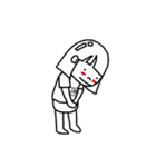 小林という女の子のスタンプ（個別スタンプ：13）