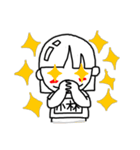 小林という女の子のスタンプ（個別スタンプ：15）