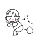 小林という女の子のスタンプ（個別スタンプ：34）