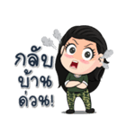 Soldier family（個別スタンプ：16）