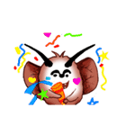 alochan monster butterfly（個別スタンプ：17）