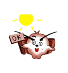 alochan monster butterfly（個別スタンプ：21）
