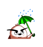 alochan monster butterfly（個別スタンプ：32）