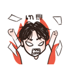 A Man ＆ Deadline（個別スタンプ：4）
