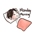 A Man ＆ Deadline（個別スタンプ：17）
