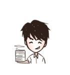 A Man ＆ Deadline（個別スタンプ：19）