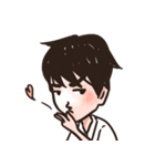 A Man ＆ Deadline（個別スタンプ：34）